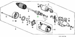 ホンダ トゥデイ E-JA2 オーバーランニング クラッチCOMP Overrunning clutch COMP GenuineE07A MT XL EXTRA HONDA 純正 JDM OEM メーカー