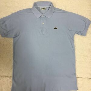 CHEMISE LACOSTE サイズ3 JAPANサイズ Mラコステ 水色