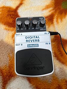 BEHRINGER ベリンガー DR600 デジタルリバーブ REVERB シルバー系 音響機器 現状売り切り