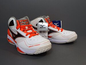 #【タグ付・未使用】mizuno ミズノ WAVE HERO BB2 ウェーブヒーローBB2 13KL-35054 訳あり 24.5cm バスケットボール レディース（札）