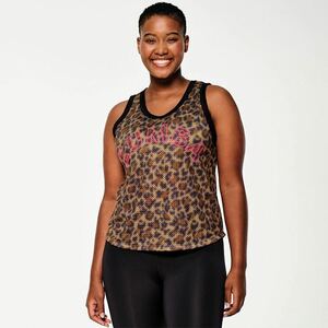 【正規品・新品】XSサイズ★ZUMBA・ズンバ★ Animal Expedition Mesh Tank