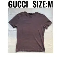 グッチ　GUCCI Tシャツ　カットソー　ストライプ