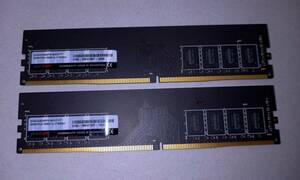 売り切り！メモリ　DDR4メモリ 8GB２枚 CFD Panram D4U2400PS-8GC17 [DDR4-2400 PC4-19200]動作品