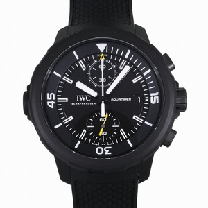 IWC アクアタイマー クロノグラフ ガラパゴス アイランド IW379502 ブラック メンズ 新品 送料無料 腕時計
