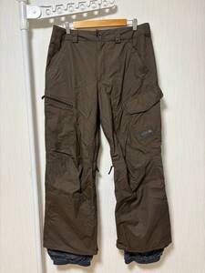 [BURTON] DRYRIDE POACHER PANT スノボウェア ポーチャーパンツ L ブラウン メンズ バートン