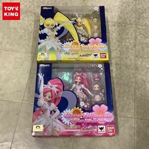 1円〜 未開含 S.H.Figuarts ハートキャッチプリキュア キュアブロッサム スーパーシルエット、キュアサンシャイン スーパーシルエット