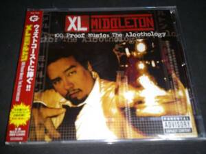 ♪XL MIDDLETON【100 Proof Music:Alcothology】CD♪未開封品