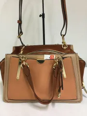 COACH DREAMERドリーマーカラーブロック2wayショルダーハンドバッグ レザー 31633