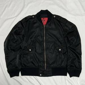 Y’s for men MA-1 リバーシブル フライトジャケット ブルゾン ブラック 赤タグ Yohji Yamamoto ワイズ ヨウジヤマモト