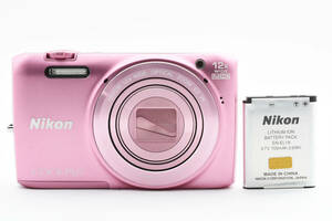 【撮影動作OK★】ニコン Nikon COOLPIX S6800 ピンク コンパクトデジタルカメラ #M11127