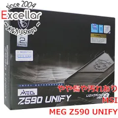 [bn:10] MSI製　ATXマザーボード MEG Z590 UNIFY　LGA1200 元箱あり