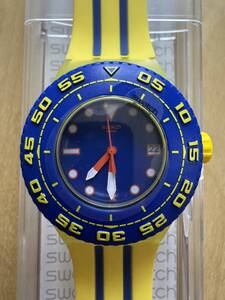 【未使用品】SWATCH SCUBA SUUJ400 「PLAYERO」（2013年）スウォッチ　スキューバ