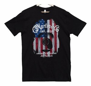 即決◆新品◆送料無料MARTIN 18CM0190L [Lサイズ] American Flag Tシャツ マーチン/メール便