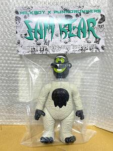 SAM BEAR IT BEAR MILKBOY TOYS×PUNKDRUNKERS パンクドランカーズ フィギュア ソフビ イットベアー