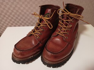 USED 美品 90年代 レッドウィング 8175 REDWING US8 E 半円犬タグ ヴィンテージ