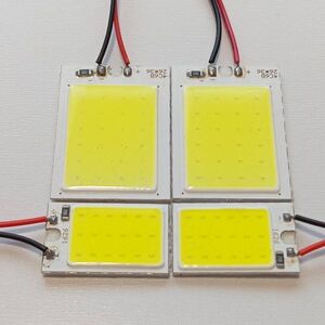 超爆光！バモス HM1 HM2 ルームランプ COB全面発光 T10 LED 4個セット ホワイト ホンダ /c24/c18