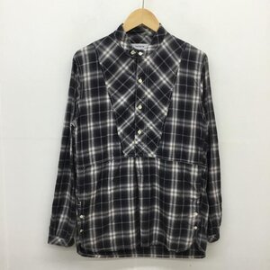 nonnative 0 ノンネイティブ シャツ、ブラウス 長袖 ハーフボタン長袖チェックシャツ Shirt Blouse 10054975