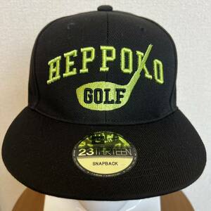 ヘッポコゴルフ オリジナル キャップ GOLF CAP golf BASE BK×GR (NEW ERA ニューエラ supreme briefing ping テーラーメイド titleist)