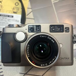 【1円スタート】CONTAX G2 Carl Zeiss Planar 2/45