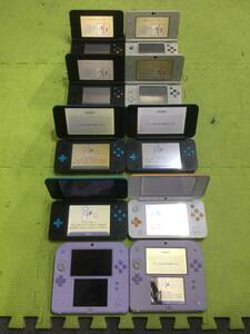 【GN6468/60/0】ジャンク★Newニンテンドー3DS 4台★Newニンテンドー2DS LL 4台★ニンテンドー2DS 2台★計10台★セット★まとめ★任天堂★