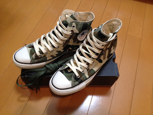 SOPHxCONVERSE ALL STAR Z HI迷彩新品未使用サイズUS8.5JP27cm