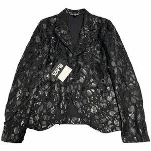 未使用 タグ付き BLACK COMME des GARCONS ブラック コムデギャルソン 21SS レオパード 加工ジャケット 1G-J004-052-1-2