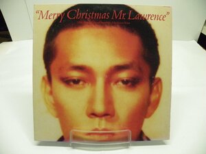 [TK3779LP] LP 坂本龍一/Ｍerry Ｃhristmas Ｍr.Ｌawrence　戦場のメリークリスマス 歌詞カード ジャケ状態並み 盤スレ多し 音質良好