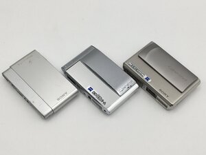 ♪▲【SONY ソニー】コンパクトデジタルカメラ 3点セット DSC-T1/5/77 まとめ売り 0113 8