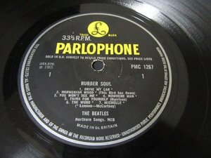 BEATLES★Rubber Soul UK Y/B Parlophone mono オリジナル 溝ありCBSプレス