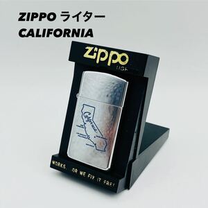 ZIPPO Zippo ジッポ ジッポー ジッポライター オイルライター ライター CALIFORNIA カリフォルニア 地図 アメリカ 喫煙グッズ シルバー TI