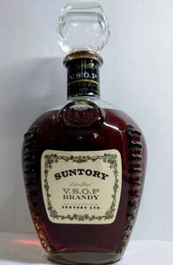 Y-44313N SUNTORY V.S.O.P BRANDY お酒 ブランデー 保管品 現状品 720ml 43% サントリー ブランデー特級