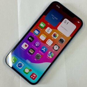 【送料無料/中古良品】SIMフリー docomo iPhone13 128GB ブルー MLNG3J/A SIMロック解除済 〇判定 【四丁目店】