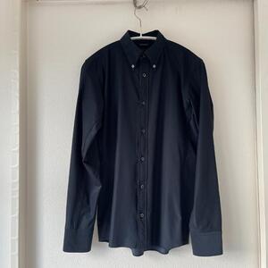 junhashimoto SHORT BD SHIRTS ネイビー2　ボタンダウンシャツ