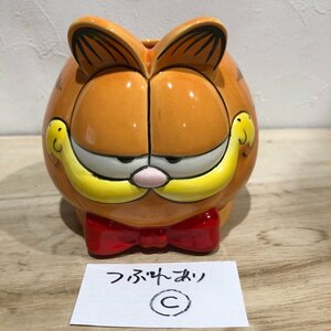 【※要状態確認】 Ｃ　ガーフィールド マグカップ 陶器 Garfield　昭和レトロ　置物　猫　ネコ インテリア オブジェ garfield Piggy bank 1