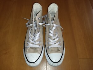 コンバース　キャンバス　オールスター　Hi　２４ｃｍ　ベージュ　