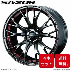 ウェッズ ホイール ウェッズスポーツ SA-20R レヴォーグ VN系 スバル 18インチ 5H 4本セット 0072800 WEDS