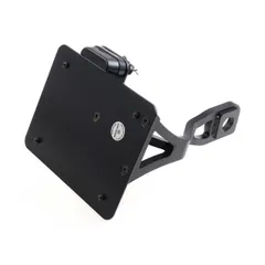 CULT-WERK side mount license plate bracket black. CH | 964989