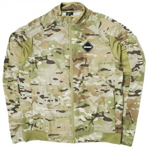 F.C.R.B. x NIKE ブリストル ナイキ 別注 CAMOUFLAGE REVOLUTION JACKET レボリューションジャケット 716127-240 M KHAKI F.C.Real Bristol