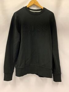 HUGO BOSS ヒューゴボス スウェット トレーナー M ブラック [055] 130/135L