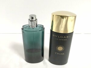 ■【YS-1】 香水 ■ ブルガリ BVLGARI ■ レ ジェンメ タイガー EDP アクアプールオム EDT ■ 30ml 2点セット まとめ【同梱可能商品】■D