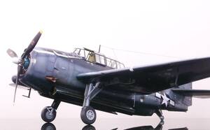 1/48 SCALE TBM-3 AVENGER　VT-90 NIGHT FIGHTER完成品