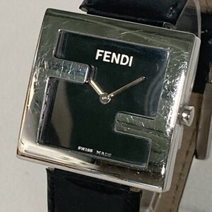 【ジャンク品】FENDI フェンディ 腕時計 ブラック 010-4000-146 