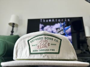 USA wayward sons clothing ナイロン　キャップ　ホワイト