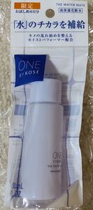 ONE BY KOSE ワンバイコーセー　ザ　ウォーターメイト　化粧水　30ml