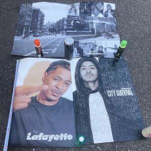 ポスター set Lafayette AM AFTER MIDNIGHT NYC Akira アキラ DJ CLARK KENT クラーク ケント ラファイエット プリビレッジ supreme