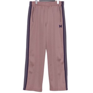 NEEDLES Track Pant Poly Smooth Mサイズ ピンク LQ229 ニードルズ ポリスムース トラックパンツ ジャージ ニードルス