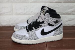 新品 23㎝ ナイキ　NIKE AIR JORDAN 1 RETRO HIGH OG GS エアジョーダン1 レトロ　ハイ　OG GS ホワイト　セメント