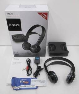 H0110-3A/ SONY ソニー MDR-IF245RK 赤外線 コードレスヘッドホン イヤーパッド欠品