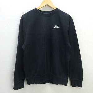 G■ナイキ/NIKE スウェットシャツ/トレーナー フレンチテリークルー BV2667-010【M】黒/men