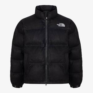 韓国限定 THE NORTH FACE ノースフェイス ダウンジャケット レザー 本革 BLACK 400着限定 ヌプシ ダウン ジャケット ホワイトレーベル 美品